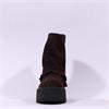 Marco Moreo Vale Rear Zip Wrapped Boot - Brown Suede
